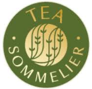 google image of green circle with golden letters spelling "tea sommelier"