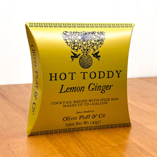 shiny yellow tea pouch 