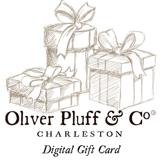 penciled in sketch of three wrapped gifts and the OP logo selling gift cards