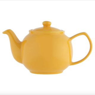 yellow tea pot