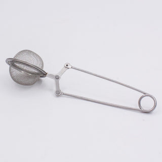 Wire Mesh Tea Brewing Ball - Small 1.5" diameter ball with handle to seep and stir your tea!