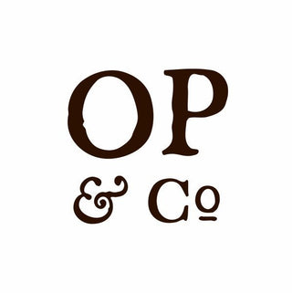 OP logo in black and white